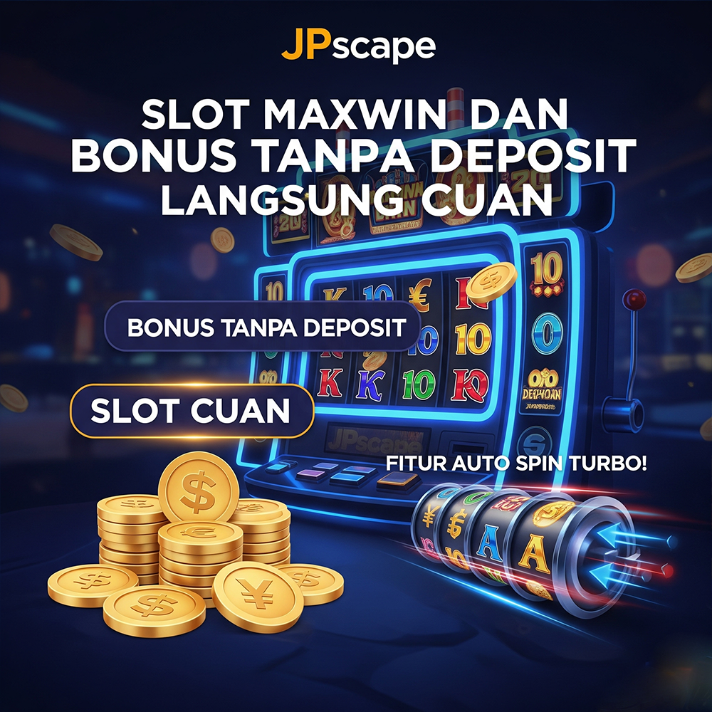 JPscape Slot Dana 10000  Maxwin dan Bonus Tanpa Deposit Langsung Cuan